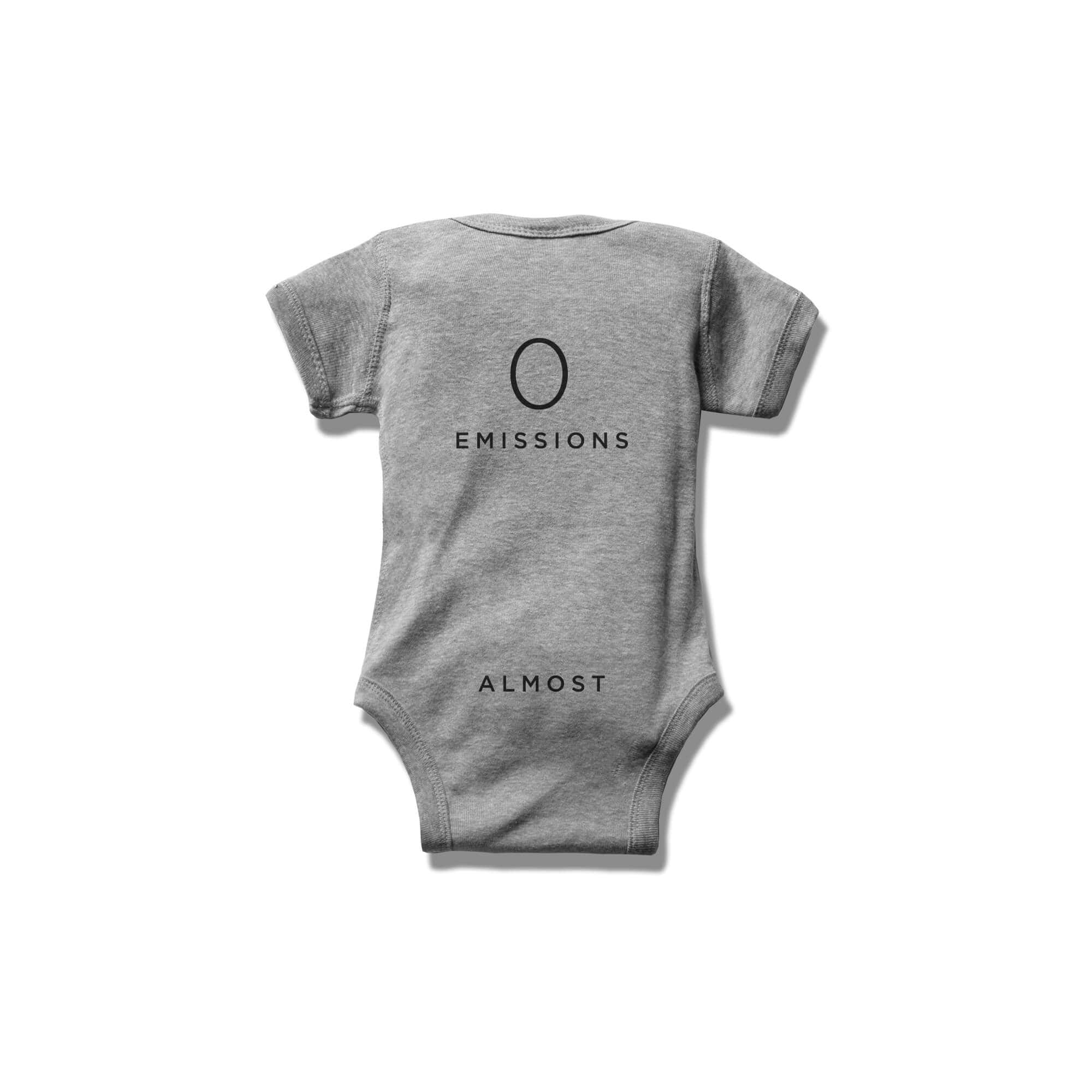 imagen product Zero Emissions (Almost) Onesie