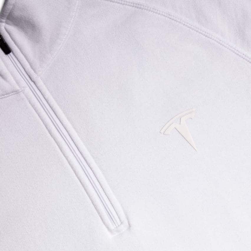 imagen product Men's Chill Quarter Zip Pullover - White