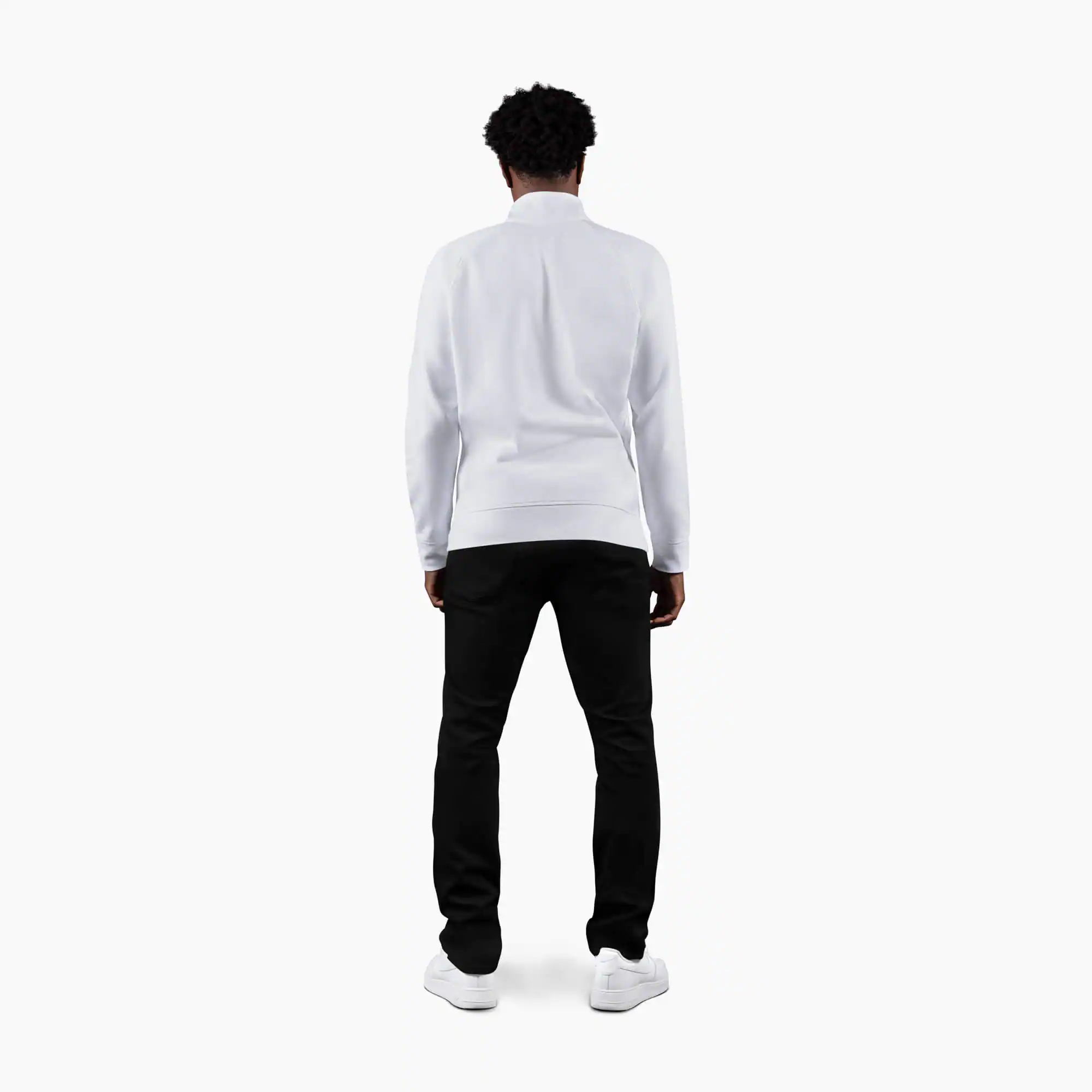 imagen product Men's Chill Quarter Zip Pullover - White