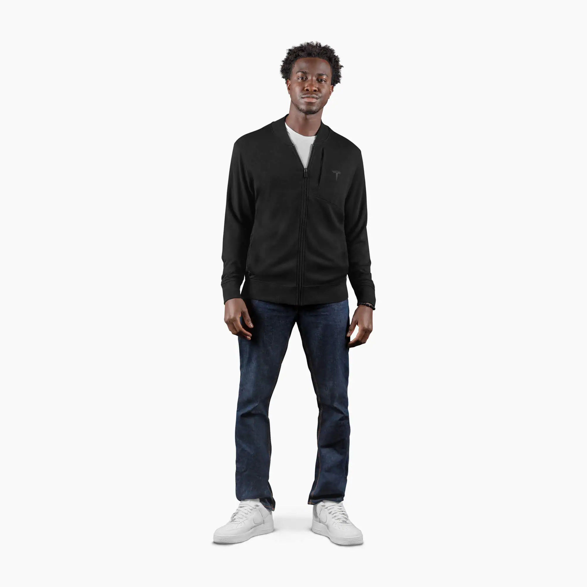 imagen product Men's Raven Lightweight Zip Up Bomber Jacket
