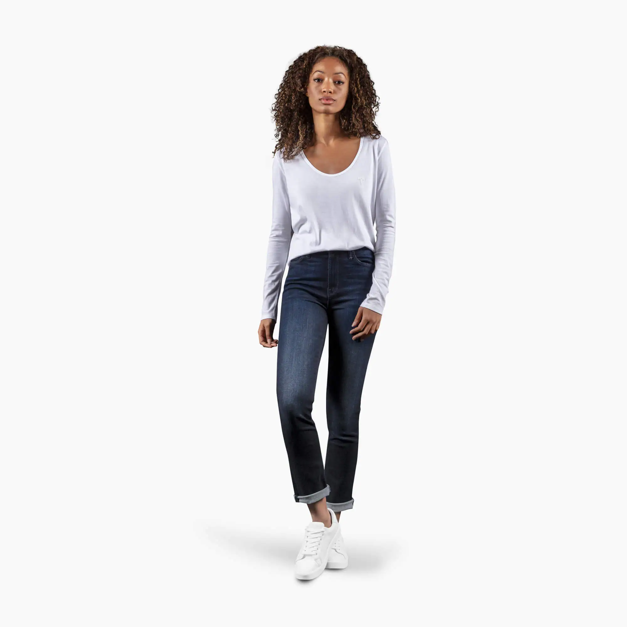 imagen product Women's T Logo Long Sleeve Scoop Neck Tee